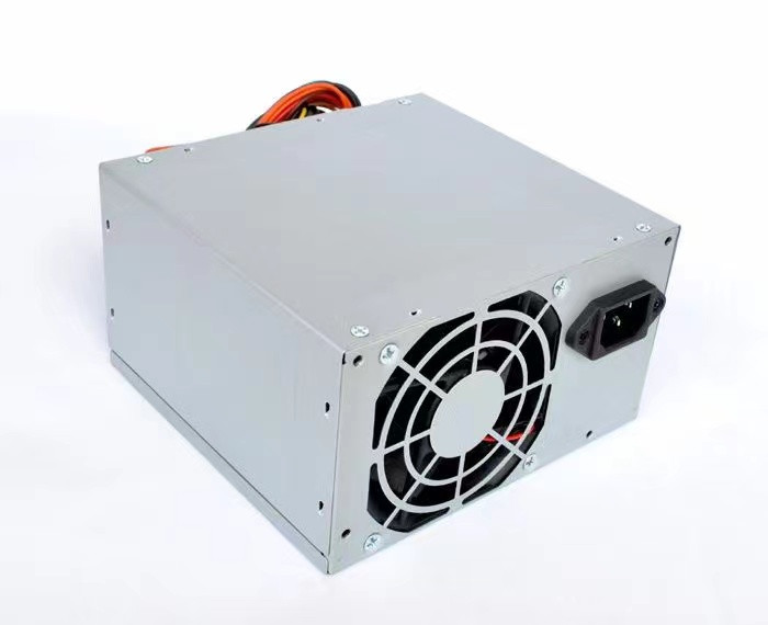 200W ATX Computer Power Supply 8cm Fan Silver Cover Custom Logo 