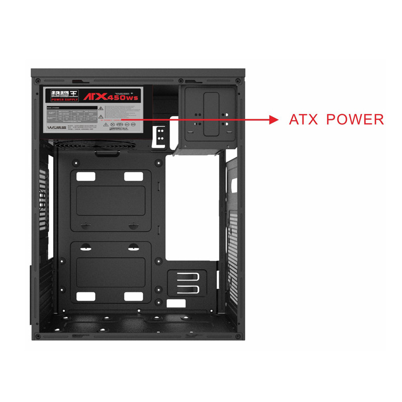 Custom Logo ATX Office PC Case Model 275-1(Middle)