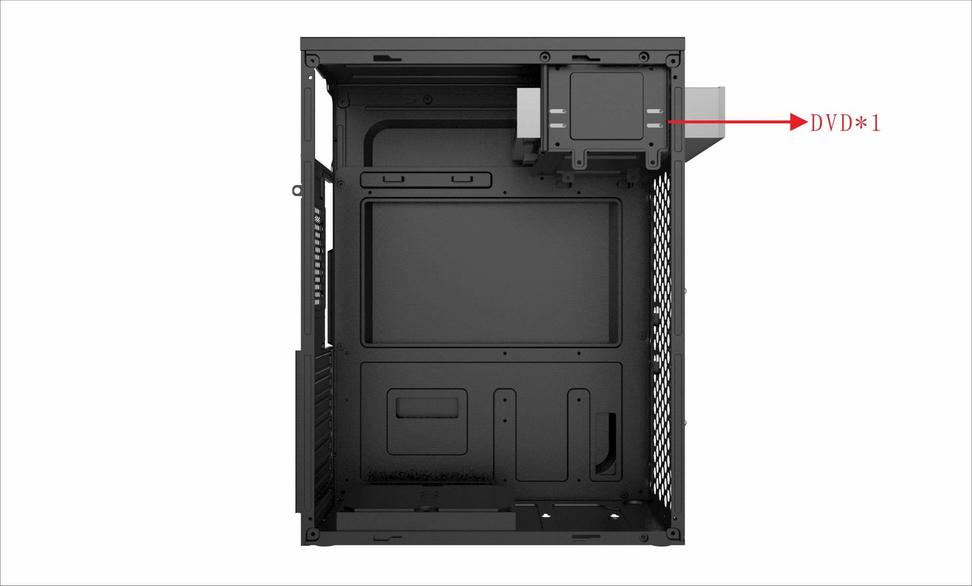 Custom Logo ATX Office PC Case Model 310-2(Middle)