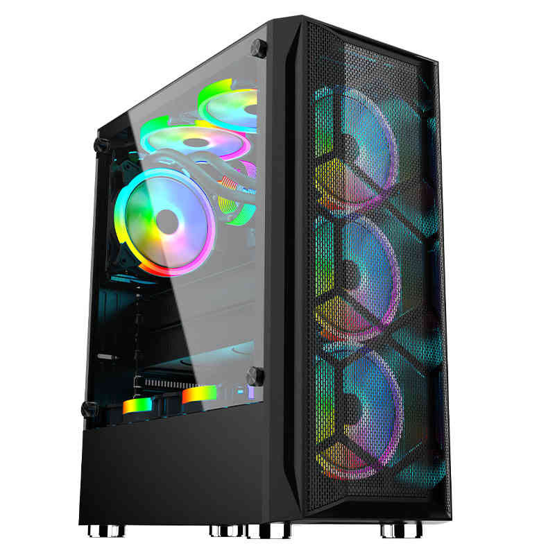 OEM Tempered Glass ATX Gaming Computer Case Model  BJ1