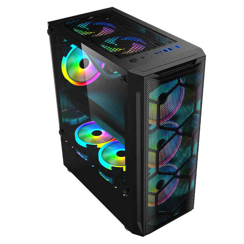 OEM Tempered Glass ATX Gaming Computer Case Model  BJ1