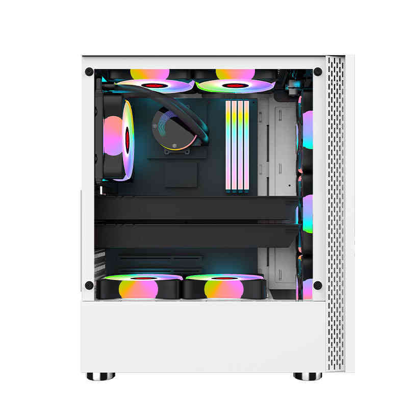 OEM Tempered Glass ATX Gaming Computer Case Model  KJ1W