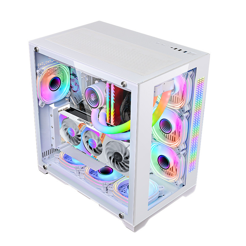 OEM Tempered Glass ATX Gaming Computer Case Model LD1PLUS