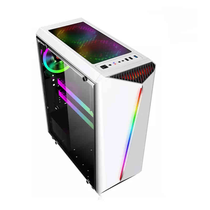 OEM Tempered Glass ATX Gaming Computer Case Model LG1W 