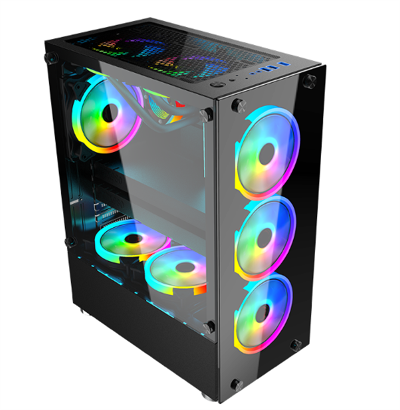 OEM Tempered Glass ATX Gaming Computer Case Model NC1