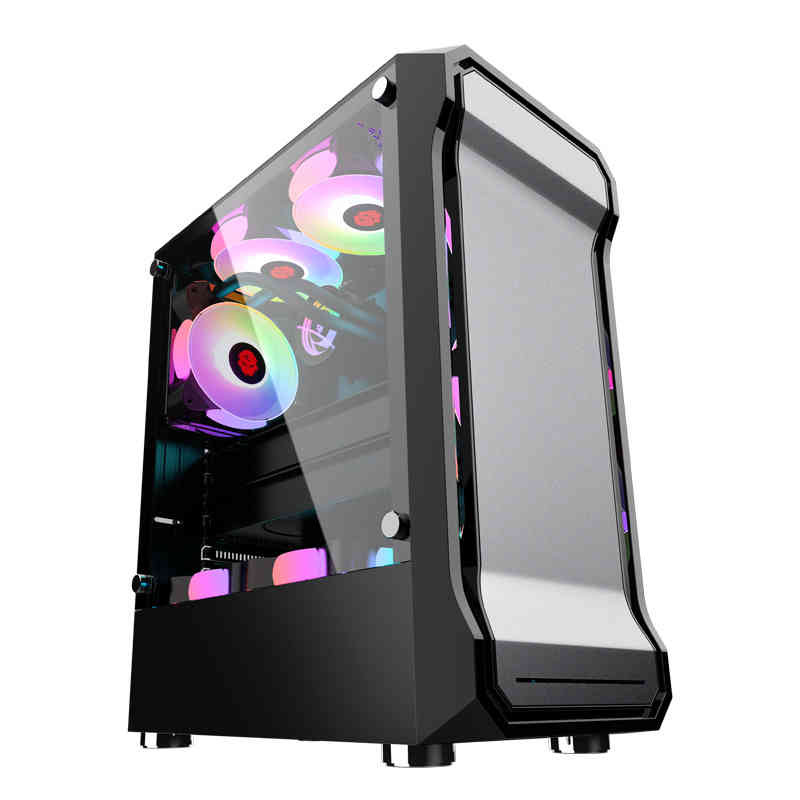 OEM Tempered Glass ATX Gaming Computer Case Model ZJ1B